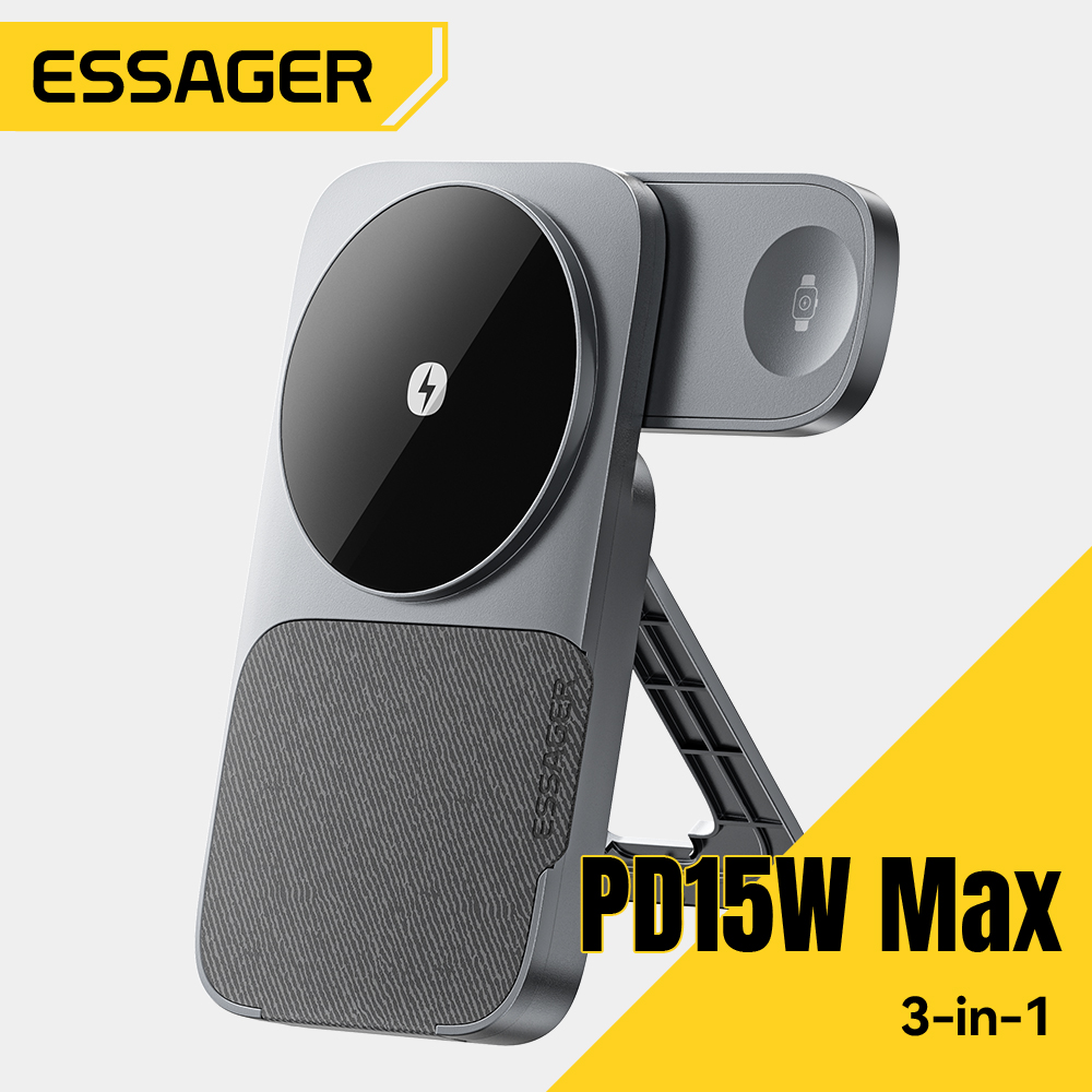 Smartwatch Ac - Essager Supporto per caricabatterie wireless pieghevole