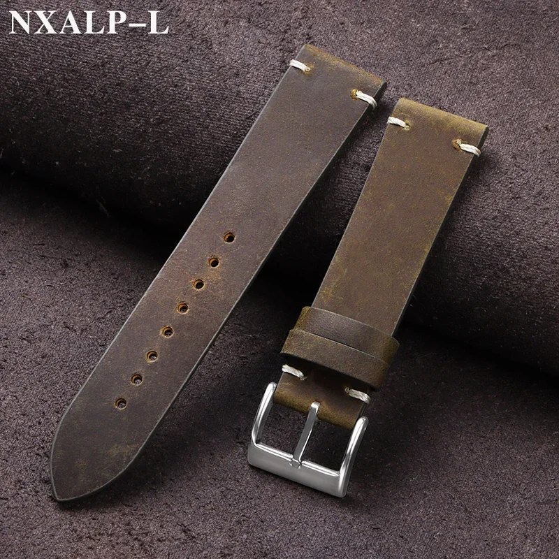 Nylon Nato Strap - Cinturino per orologio vintage in pelle