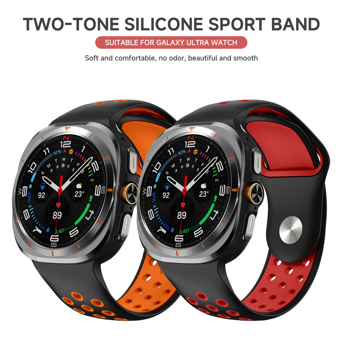 Cinturino in silicone per Sams - Samsung Smartwatch Ultra Accessories recensione e prezzo