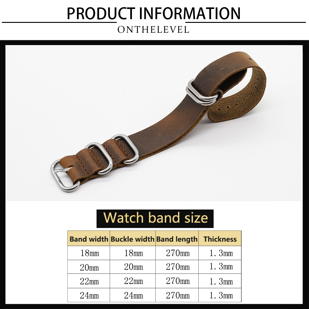 Cinturino per orologio in vera - Nylon Nato Strap recensione e prezzo