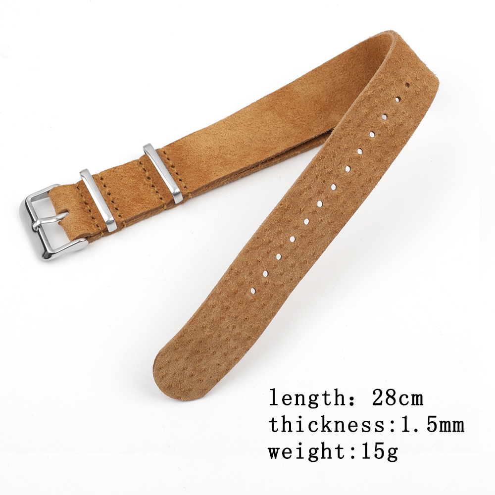 Morbido cinturino in vera pell - Nylon Nato Strap recensione e prezzo