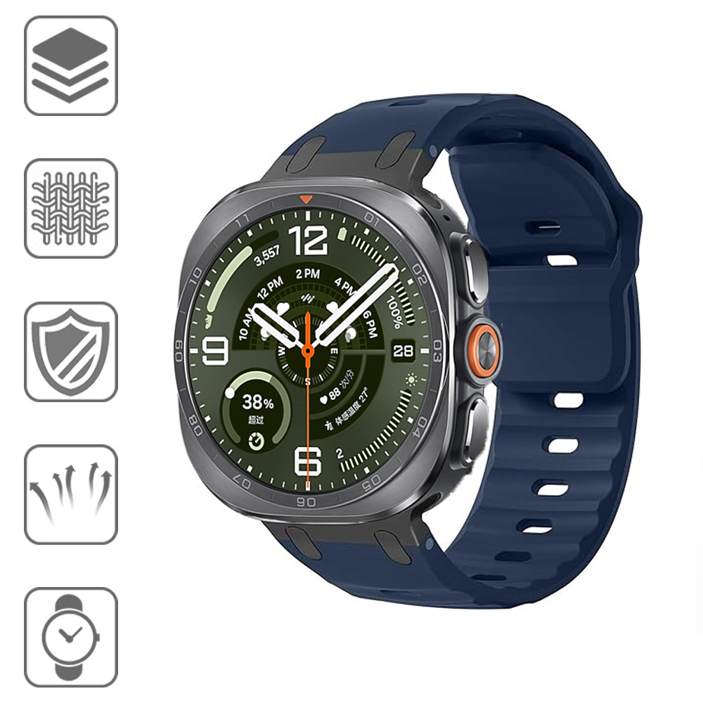 Cinturino in metallo e silicon - Samsung Smartwatch Ultra Accessories recensione e prezzo